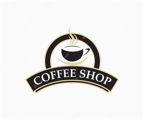 Premium Vector Coffee Shop Logo Design Template Coffee Vintage Logo