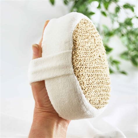 Natural Ramie Bath Scrubber Valley Mist