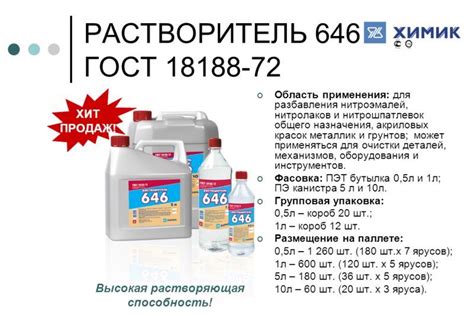 Растворители и разбавители