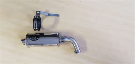 Benelli TNT125 135 Tornado Naked De Cat Exhaust Header And Silencer