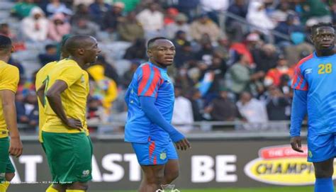 Foot les Léopards de la RDC chutent face à l Afrique du Sud