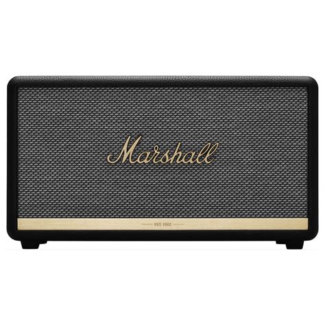 Marshall Stanmore II Bluetooth Speaker Black Nearly New At Gear4music