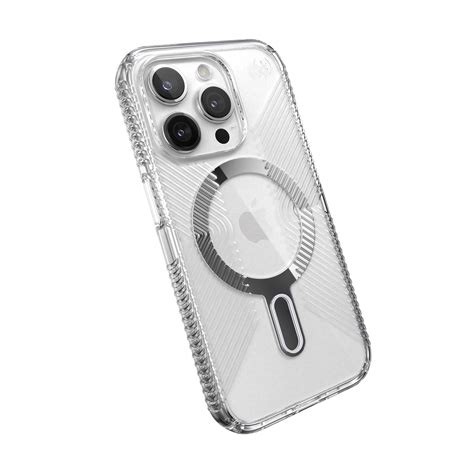 Presidio Perfect Clear Grip Magsafe With Clicklock Iphone 15 Pro Cases By Speck Products Apple