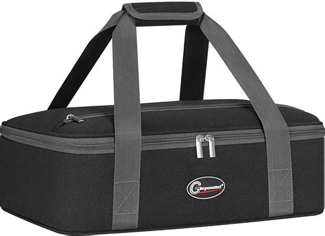 Ghvyennttes Insulated Casserole Carrier For Hot Or Cold Food Collapsible Insulated