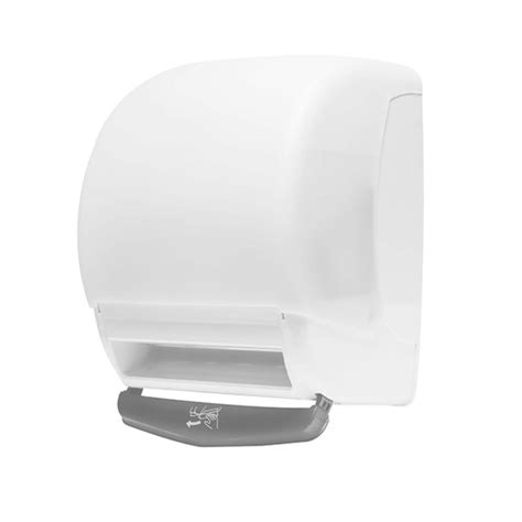 DISPENSER BOBINA ALAVANCA BRANCO BARRA FRONTAL MR Limpeza