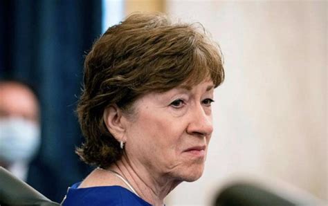 GOP Senator Susan Collins admits she's throwing her presidential vote ...