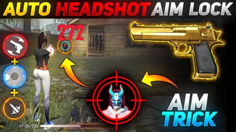 Free Fire Auto Headshot Aim Lock Free Fire Perfect Aim Lock Trick