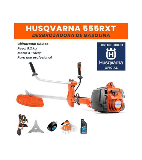 Desbrozadora Husqvarna 555 RXT Profesional Husqvarna Online