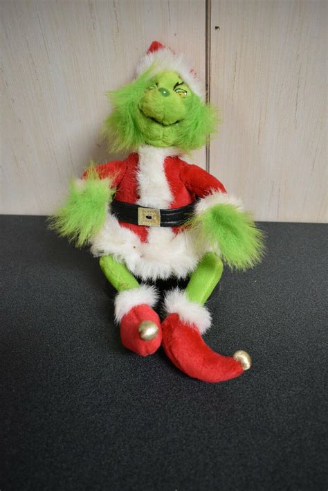 How The Grinch Stole Christmas Grinch Toy Plush Beverly Hills Teddy