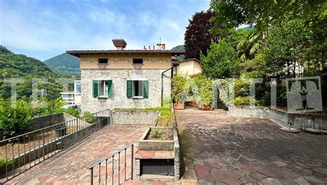 Dizzasco Lake Como Property For Sale Renovated Garden Parking Place