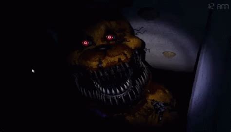 Nightmare Fredbear Fnaf GIF - Nightmare Fredbear FNAF Scary - Discover ...