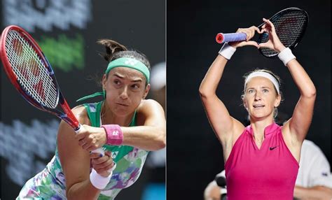 Victoria Azarenka vs Caroline Garcia el duelo más parejo del día en el