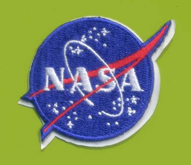 NASA Meatball Logo 2.25 Inch Patch (Iron-On)