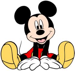 Mickey Mouse Sitting Png Mickey Mouse Clipart Mickey Mouse