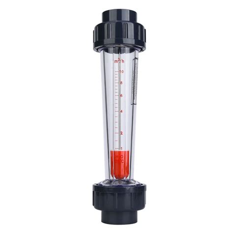 LZS 32 D ABS Plastic Tube Type Liquid Flowmeter Flow Measuring