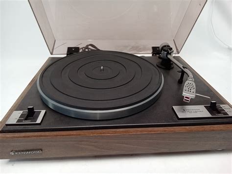 Vintage Kenwood Kd Speed Belt Drive Manual Turntable Needs