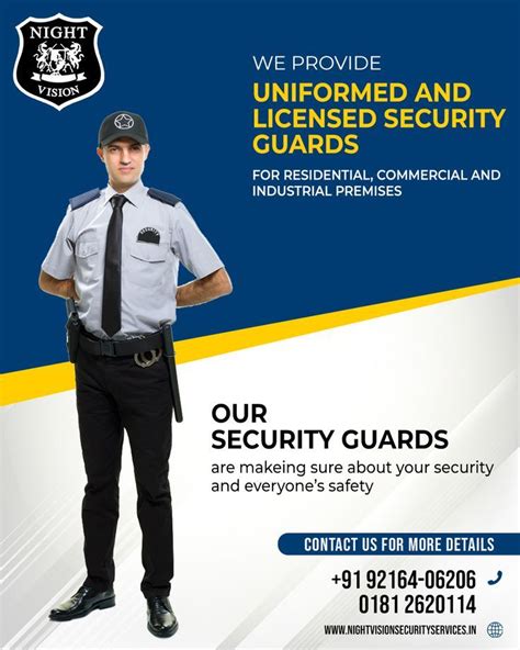 Professional Security Guard Services In Punjab Security Guard Services Security Guard