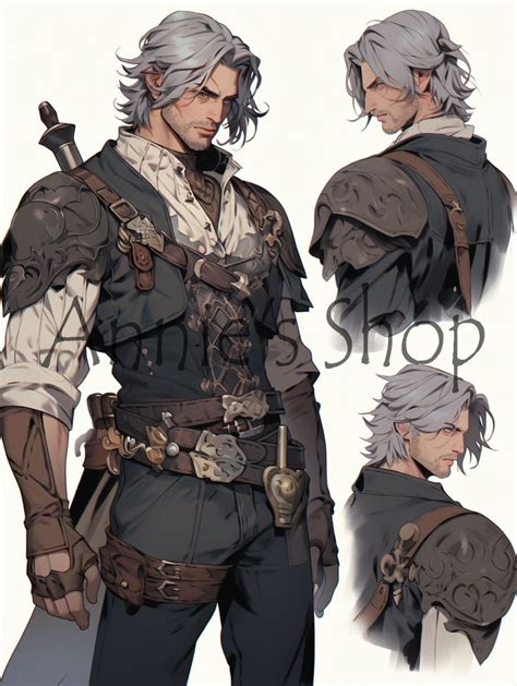 Pin By Kristina Guerrero On Dnd Male Design In 2024 Character Design