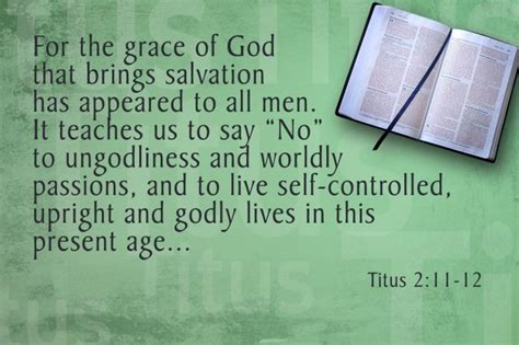 The Living Faithful In Christ Titus 2 11 12 NIV For The