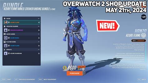 NEW HANZO VENTURE SKINS Overwatch 2 Shop Update May 21st 2024