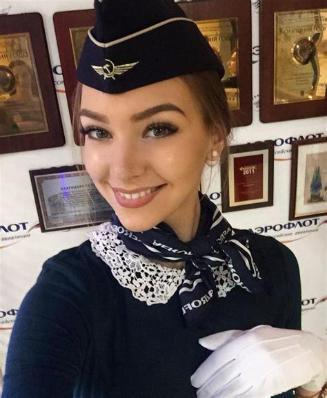 【russia】 Aeroflot Russian Airlines Cabin Crew アエロフロート・ロシア航空 客室乗務員