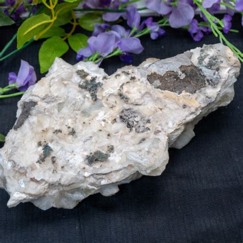 Stilbite XL With Green Apophyllite Raw The Crystal Council