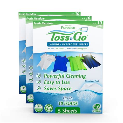 Eco-Friendly Laundry Detergent Sheets Transform Routine | Purecise Clean