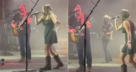 From Tiktok To Center Stage Lee Brice Grants Fan S Wish To Sing Duet