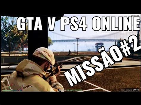 GTA V ONLINE PS4 MISSÃO IMPOSSÍVEL 2 YouTube