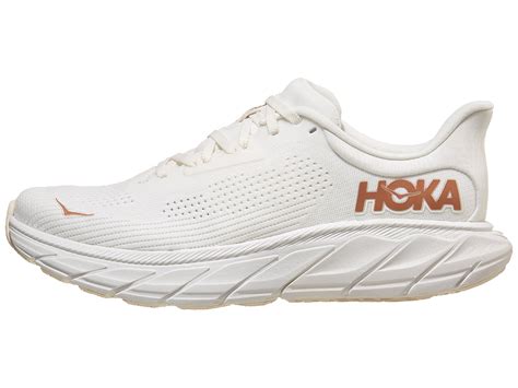 Hoka Arahi 7 Womens Shoes Blanc De Blancrose Gold Running Warehouse