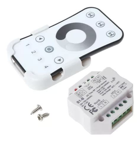 Atenuador Inal Mbrico Triac Ac Rf Con Kit De Control Remoto Cuotas