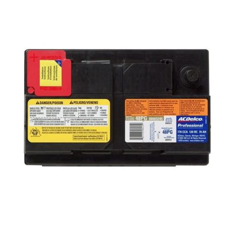 Acdelco Professional Gold 48pg San Diego Batteries