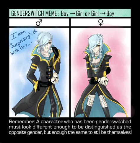 Genderbender Meme By Morteacian On Deviantart