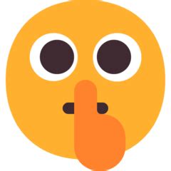 Shushing Face Emoji | Emoji Shushing Face Meaning