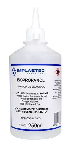 Lcool Isopropilico Puro Ml Limpador Implastec Parcelamento