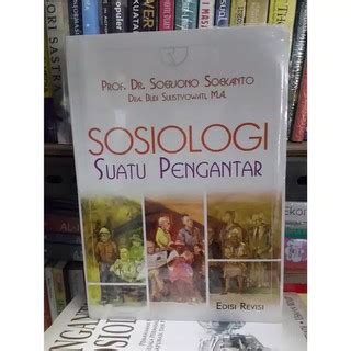 Jual BUKU SOSIOLOGI SUATU PENGANTAR SOERJONO SUKANTO Shopee Indonesia