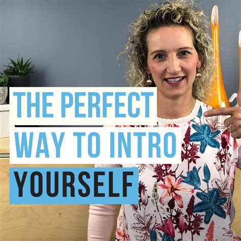 How To Introduce Yourself Professionally Cornerstone Dynamics