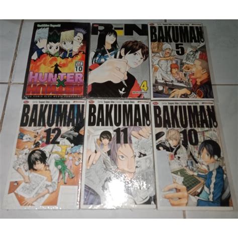 Jual Komik Cabutan Segel Bakuman RIN HunterxHunter Shopee Indonesia