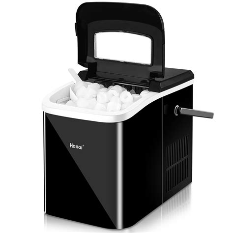 WANAI 26.5lb. Countertop Ice Maker,Portable Compact Ice Cube Maker ...