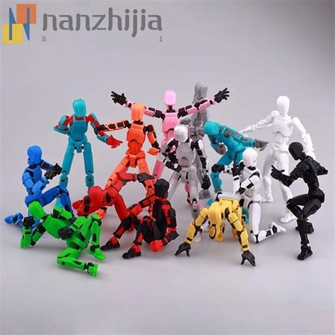 Nanzhijia Movable Robot Model Doll Multi Jointed D Printed Mannequin