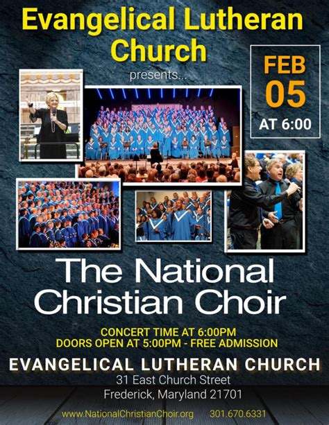 The National Christian Choir Events – February/March Concerts 2023 ...