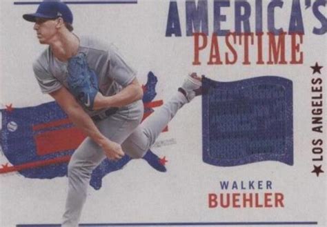 Panini Chronicles America S Pastime Swatches Red Aps Wb Walker