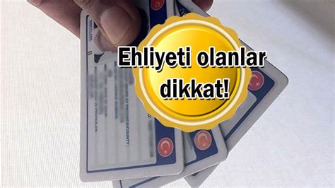 Ehliyet Sahipleri Aman Dikkat Bunu Yapmayan Resmen Yand Tam Bin