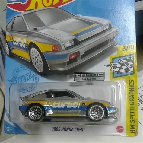 Hot Wheels Honda Crx Zamac Shopee Malaysia