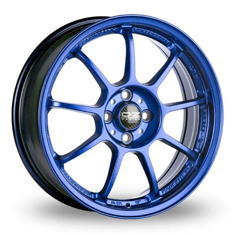 Oz Racing Alleggerita Hlt Blue Alloy Wheels Wheelbase