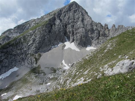 Blick Hin Ber Zur Vogelkarspitze Fotos Hikr Org