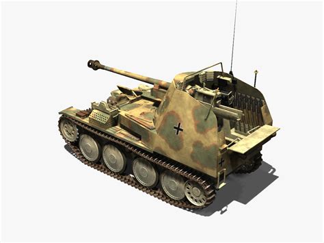 Tank Marder 3d Model