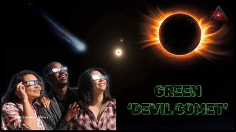 April 8 North American Solar Eclipse Devil Comet 12P Pons Brook Could