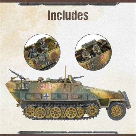 Buy Wargames Delivered Bolt Action Tank War Sd Kfz Ausf D Hanomag