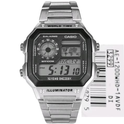 Jual Casio World Time Illuminator Ae Wd A Ae Wd Jam Tangan